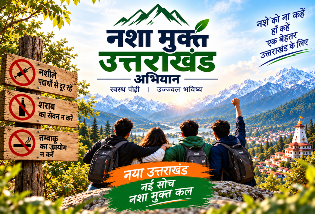 उत्तराखंड नशा मुक्त अभियान क्या है?